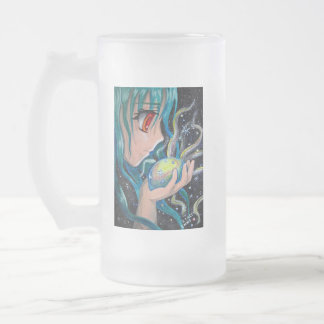 Taza De Cristal Esmerilado Hada del animado