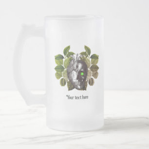Taza De Cristal Esmerilado Halloween rústico gótico Witchwood