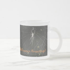 Taza De Cristal Esmerilado Halloween Spider Glass Mug Variety Set