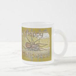 Taza De Cristal Esmerilado Halloween Spider Glass Mug Variety Set