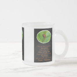 Taza De Cristal Esmerilado Halloween Spider Glass Mug Variety Set