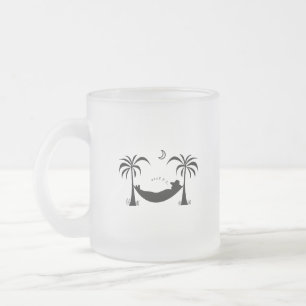 Taza De Cristal Esmerilado Hamaca de lumbra