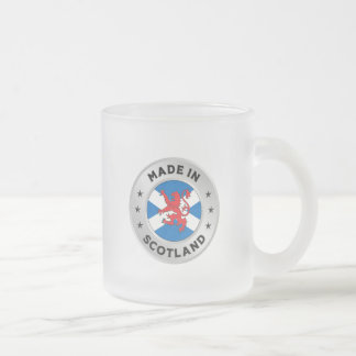 Taza De Cristal Esmerilado Hecho en Escocia