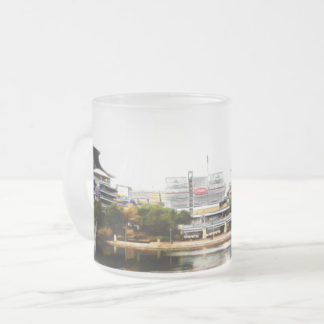 Taza De Cristal Esmerilado Heinz Field Coffee Mug (Anverso izquierdo)