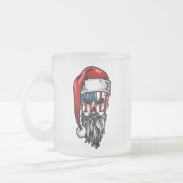 Taza De Cristal Esmerilado Helado FAFO Santa Mug