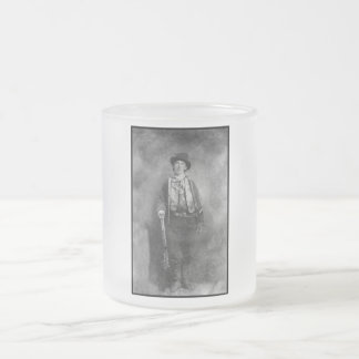 Taza De Cristal Esmerilado Henry McCarty, Billy, el chico forajido del viejo 