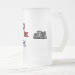 Taza De Cristal Esmerilado Heralds del potro