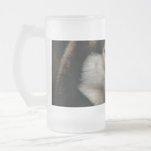 Taza De Cristal Esmerilado Hermoso Cojín decorativo Husky
