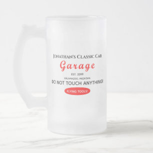 Taza De Cristal Esmerilado Herramientas mecánicas de garaje para coches domés