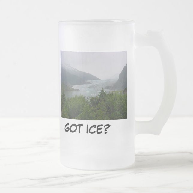 TAZA DE CRISTAL ESMERILADO ¿HIELO CONSEGUIDO? (Derecha)