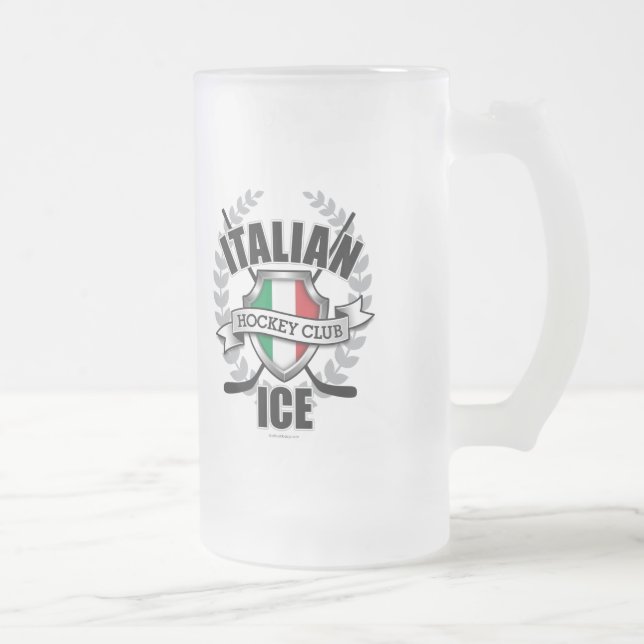 Taza De Cristal Esmerilado Hielo italiano (Derecha)