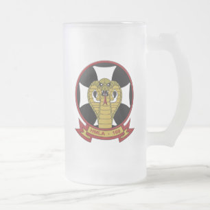 Taza De Cristal Esmerilado HMLA-169 "víboras "