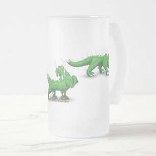 Taza De Cristal Esmerilado Hodag Crossing