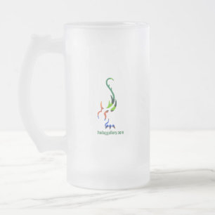 Taza De Cristal Esmerilado Hodags 8 mug
