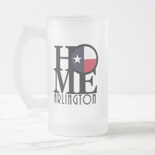 Taza De Cristal Esmerilado HOME Arlington