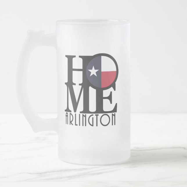 Taza De Cristal Esmerilado HOME Arlington (Izquierda)