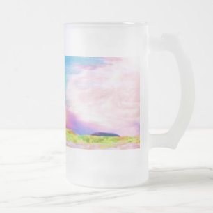 Taza De Cristal Esmerilado Ho'okipa, el mar