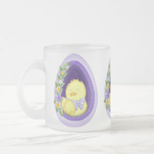 Taza De Cristal Esmerilado Huevo de ventana