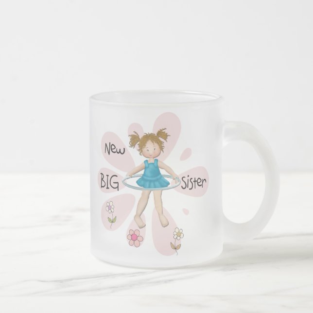 Taza De Cristal Esmerilado Hula Hoop Nueva Gran Hermana (Derecha)