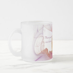Taza De Cristal Esmerilado Humo ligero