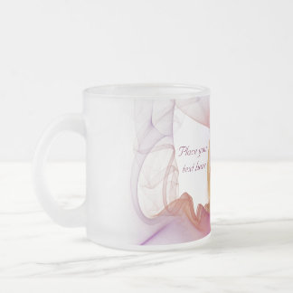 Taza De Cristal Esmerilado Humo ligero