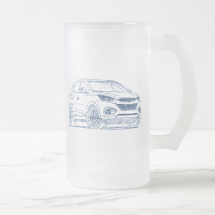 Taza De Cristal Esmerilado Hyu IX35 2011
