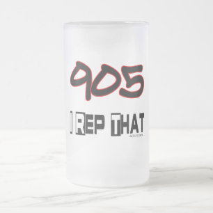 Taza De Cristal Esmerilado I representante ese código de área 905