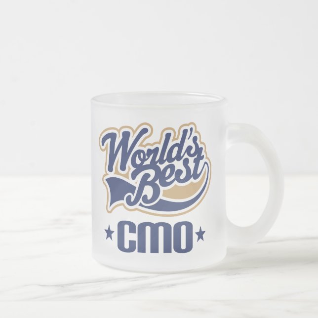 Taza De Cristal Esmerilado Idea del regalo para Cmo (mundos mejores) (Derecha)