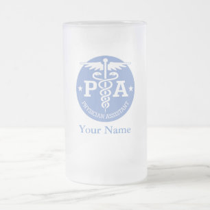 Taza De Cristal Esmerilado Ideas de regalo de PA2 de Caduceus
