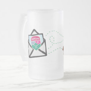 Taza De Cristal Esmerilado IGGPPCamp Mug Escarcha