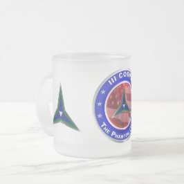 Taza De Cristal Esmerilado III Cuerpos de Fantasma