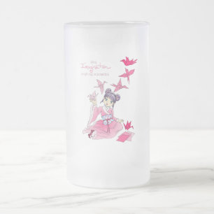 Taza De Cristal Esmerilado Imaginación