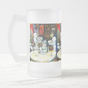 Taza De Cristal Esmerilado Impermeable por el desafío