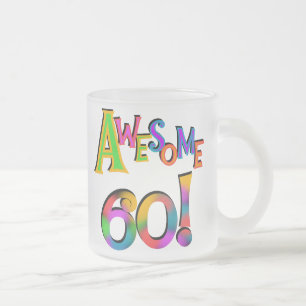Taza De Cristal Esmerilado Impresionantes camisetas y regalos de cumpleaños