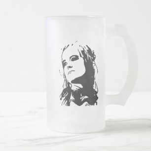 Taza De Cristal Esmerilado Indivertido