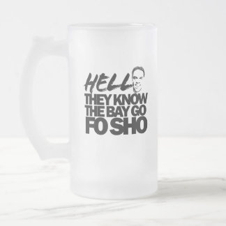 Taza De Cristal Esmerilado Infierno que conocen