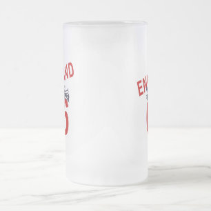 Taza De Cristal Esmerilado INGLATERRA 66 heló el regalo del día de padres d