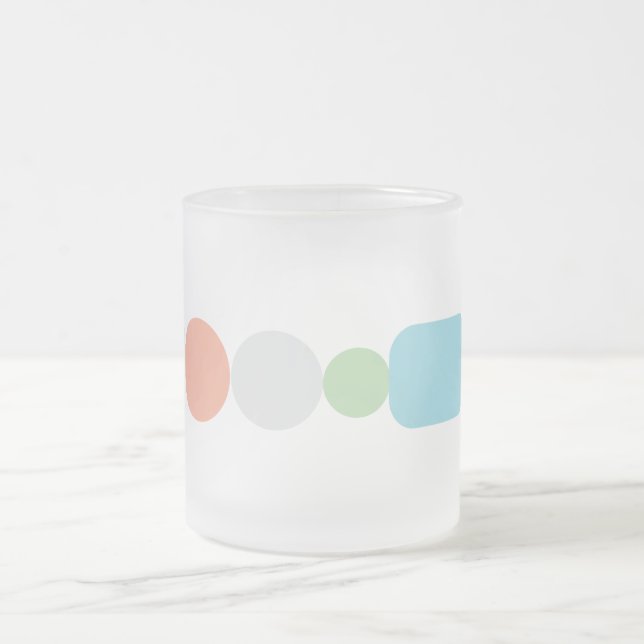 Taza De Cristal Esmerilado Inspiración inesperada (Centro)