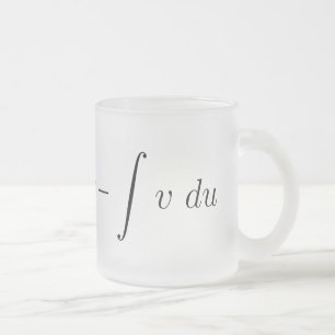Taza De Cristal Esmerilado Integración por las piezas