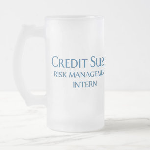 Taza De Cristal Esmerilado Internos de Gestión de Riesgos de Riesgo de Crédit