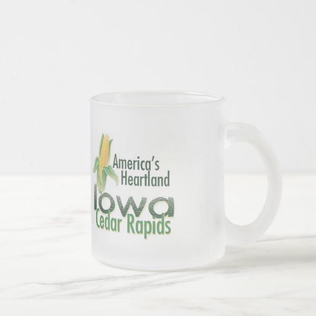 TAZA DE CRISTAL ESMERILADO IOWA (Derecha)