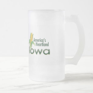 TAZA DE CRISTAL ESMERILADO IOWA