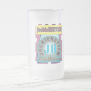 Taza De Cristal Esmerilado jackieHATTEN.com