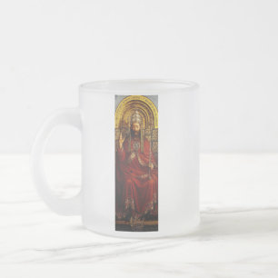 Taza De Cristal Esmerilado Jan van Eyck Dios el Padre en el Trono Arte Fino