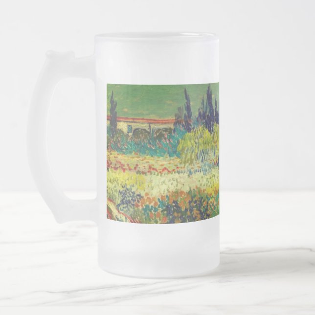 Taza De Cristal Esmerilado Jardín Vincent Van Gogh en Arles (Izquierda)