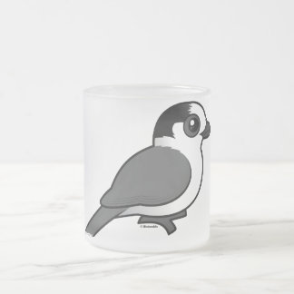 Taza De Cristal Esmerilado Jay gris