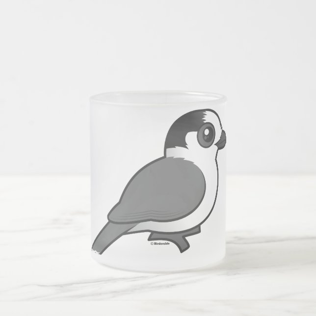 Taza De Cristal Esmerilado Jay gris (Centro)