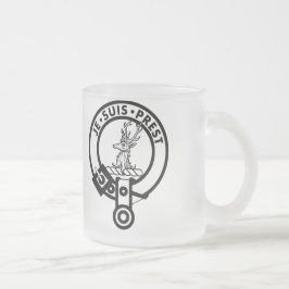 Taza De Cristal Esmerilado Je Suis Prest 10 oz Frosted Mug