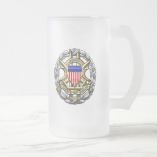 Taza De Cristal Esmerilado Jefes de personal comunes
