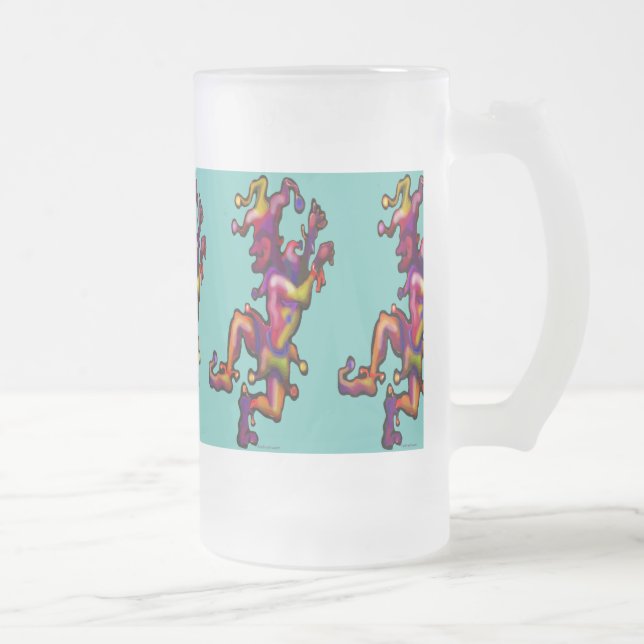 Taza De Cristal Esmerilado Jester (Derecha)